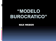 Modelo Burocrático