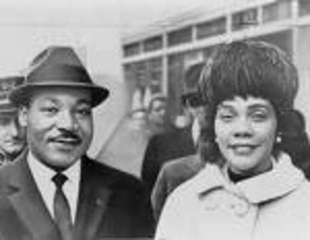 King married Coretta Scott
