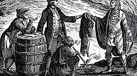 Timeline: Les guerres commerciales dans la traite des fourrures