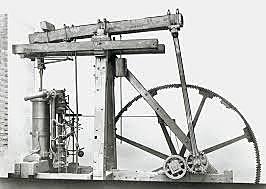 James Watt invents first rotative engine
