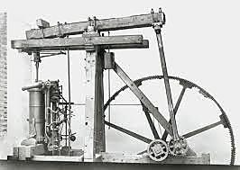 James Watt invents first rotative engine
