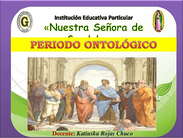 periodo ontológico