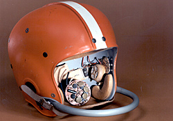 First Radio in Football Helmet