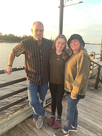 Mom and dad reading and telling me stories