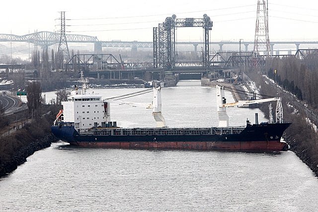 La voie maritime du St-Laurent