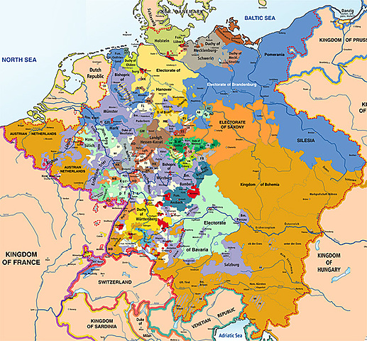 The German states.