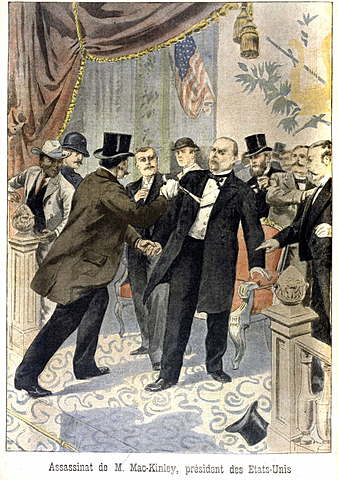 McKinley Assassinated, Roosevelt becomes President