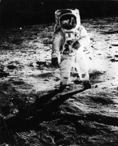 First man on the moon