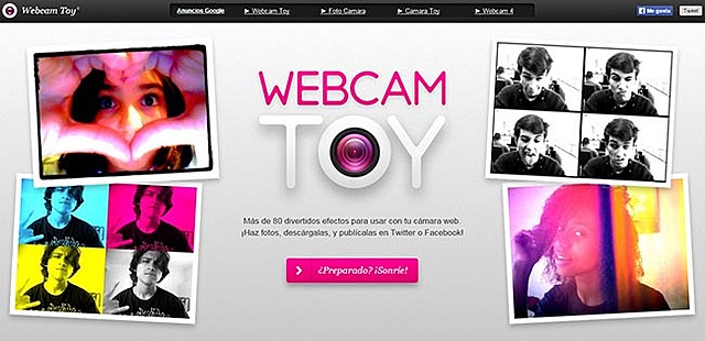 me encantaba jugar con web cam toy