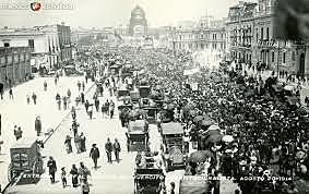 El ejército constitucionalista entra a la Ciudad de México