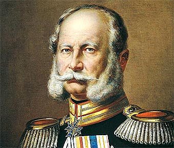 Llegada del rey Guillermo I al poder en Prusia.