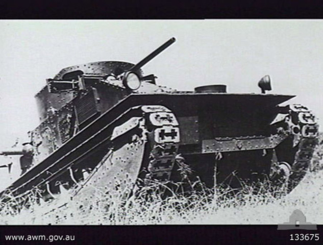 1st tanks were introduced