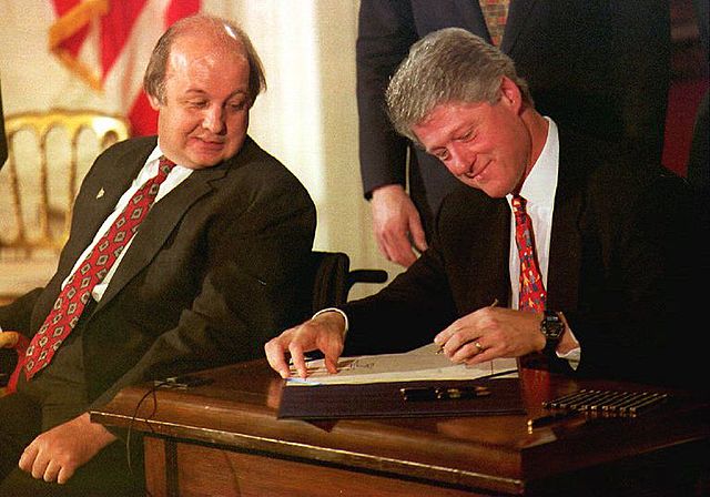 Brady Handgun Violence Protection Act - Bill Clinton