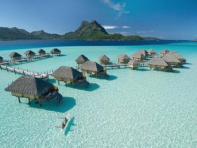 Swim in Bora Bora