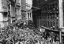 Crack de la bolsa de Nueva York