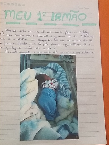 Nascimento do meu irmão Gabriel