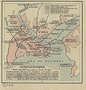 Cambi de capital a Constantinopla.