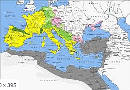 L'imperi romà dominava 3 continents