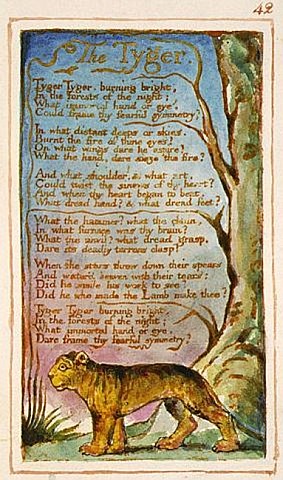 William blake, The tyger