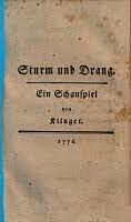 Max klinger; Sturm und Drang