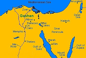 Joseph's Family Moves to Goshen