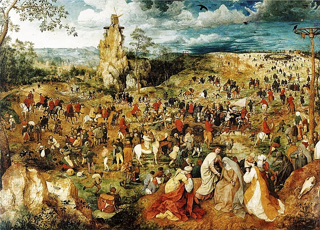 Jesucristo con la cruz a cuestas - Brueghel el Viejo