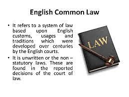 11) English Common Laws (1766)