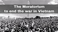 Moratorium to End War in Vietnam