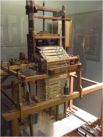 Máquina de telar de Jacquard