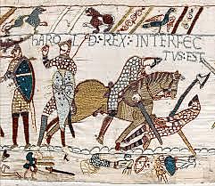 La Batalla de Hastings.