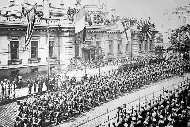 Beginning of the Russian Civil War