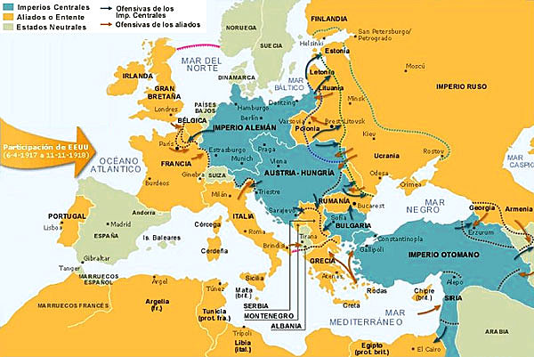 Itàlia s'uneix a la guerra