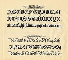 Medieval Calligraphy