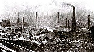 La industria siderúrgica