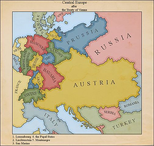 Napoleó aconsegueix derrotar a  Àustria i Prússia