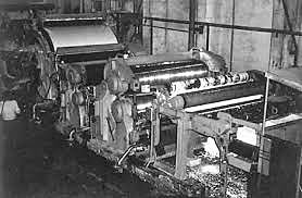 MÁQUINAS PAPELERAS DE MESA PLANA