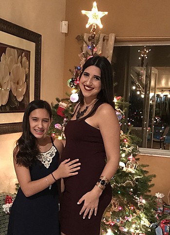 The day I found out I was going to have a niece