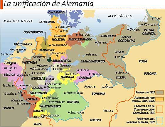 1ra ETAPA DE LA UNIFICACIÓ D' ALEMANYA