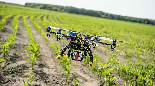 robot en la agricultura