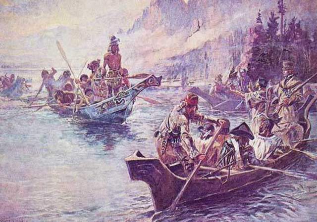 Lewis and Clark find what is now Montana