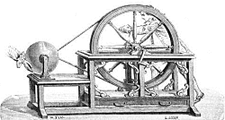 OTTO VON GUERICKE-MAQUINA ELECTROSTATICA