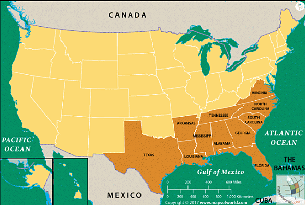 Confederate States of America are formed
