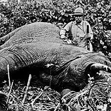 Roosevelt leaves his presidency and visits Africa