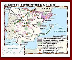 Napoleó envaeix a Espanya