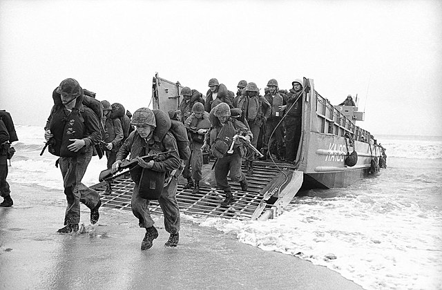 U.S. Marines Land at Da Nang