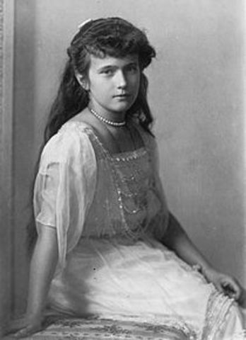Anastasia Nikolaevna was born