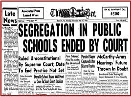 Brown vs. Board of Education