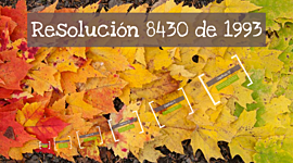 Timeline: RESOLUCIÓN 8430 DE 1993