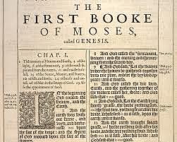 King James translation of the Bible *1620
