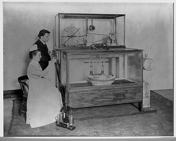 Incubadora eléctrica, 1903